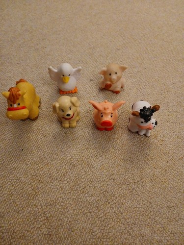 Little people farm animal - people,